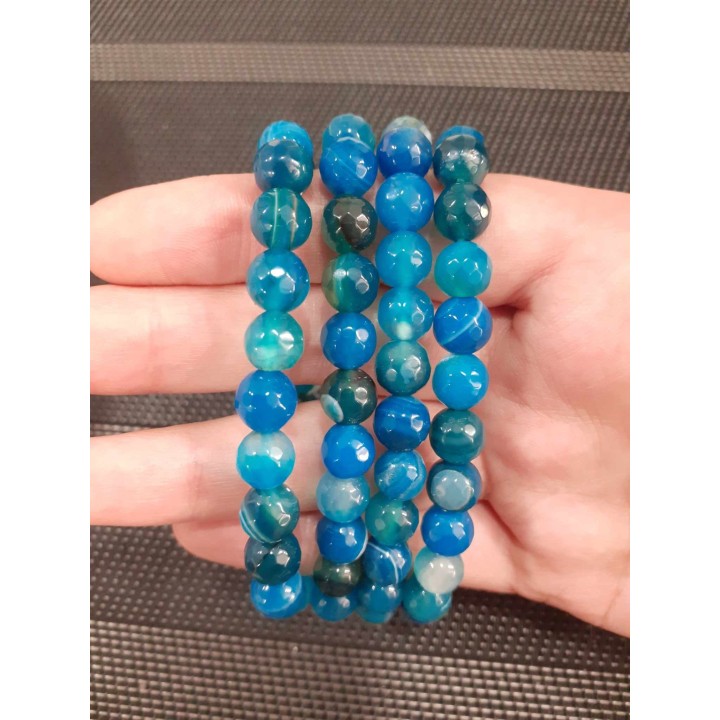 Ágata Azul Listrada