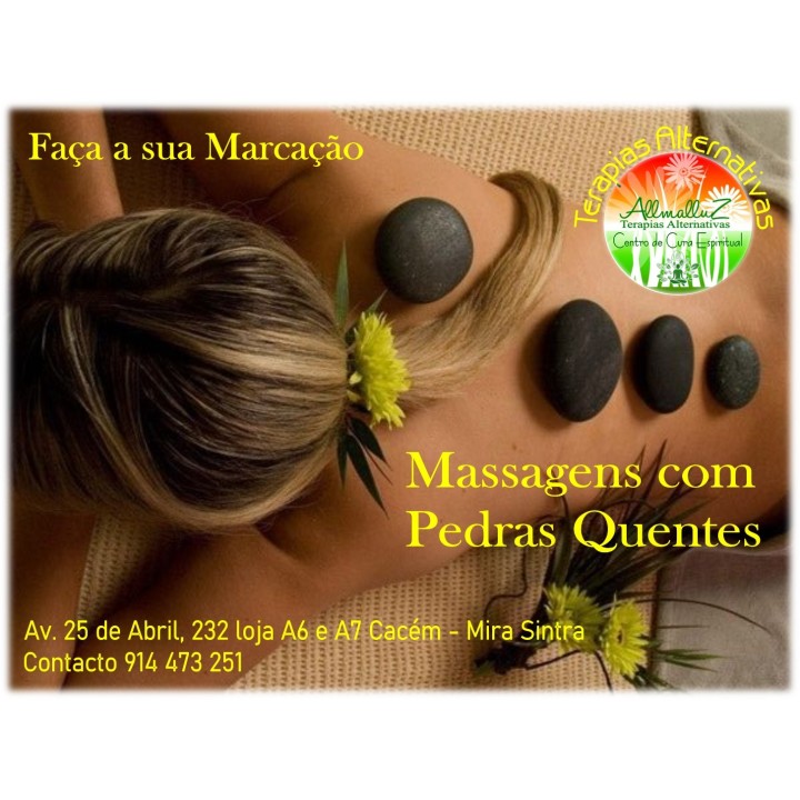 Massagem com Pedras Quentes